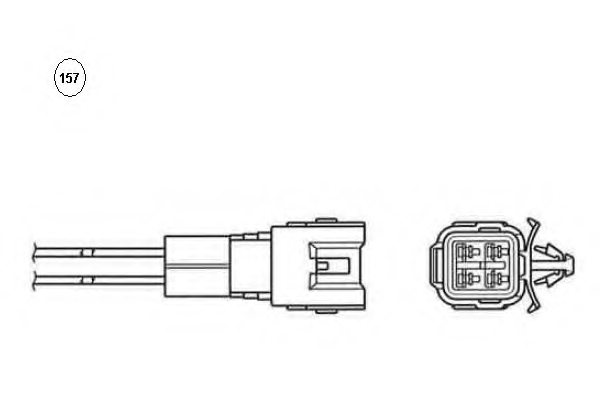 NGK 93752 Lambda Sensor